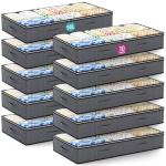 Under Bed Storage Containers – 10 Pack Organizer
