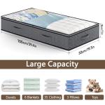 Under Bed Storage Containers – 10 Pack Organizer