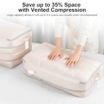 Easortm Large Comforter Storage Bags - 2-Pack