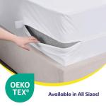 Waterproof King Size Mattress Protector with Zipper