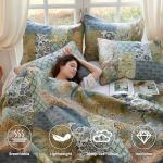King Size 100% Cotton Comforter Set, Green Sage