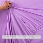 Gradient Pink Purple Glitter Twin Comforter Set