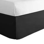 Black Pleated California King Bed Set