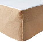 Natural Queen Bed Skirt by Greenland Home