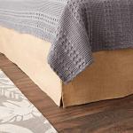 Natural Queen Bed Skirt by Greenland Home