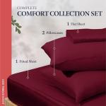 Ashton 100% Egyptian Cotton Queen Sheet Set