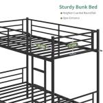 Twin Over Twin Bunk Bed for Kids and Teens
