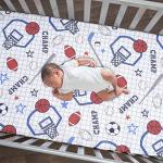 Lambs & Ivy Baby Sports 3-Piece Crib Set