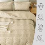 Boho Duvet Cover Set with Tufted Comforter
