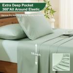 Ivellow 100% Egyptian Cotton Queen Sheet Set
