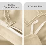 Boho Duvet Cover Set with Tufted Comforter