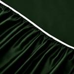 Emerald Green Satin Queen Bed Sheet Set