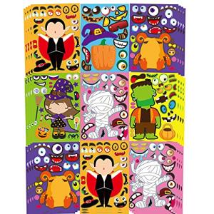 Halloween Party Game Stickers for Kids