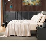 California King Satin Sheets Set - Extra Deep 5pcs