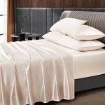 California King Satin Sheets Set - Extra Deep 5pcs