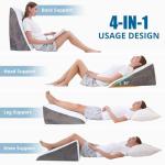 12 Inch Memory Foam Wedge Pillow for Comfort