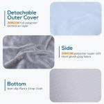 12 Inch Memory Foam Wedge Pillow for Comfort