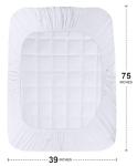 Utopia Bedding Twin Quilted Mattress Protector