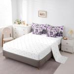 Purple Winter Wonderland 7-Piece Queen Bed Set