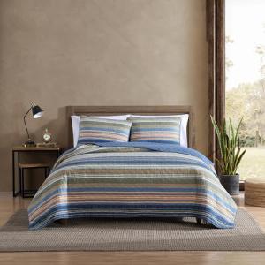 Eddie Bauer Reversible Cotton Quilt Set - Yakima Green
