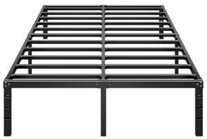 Full Size Metal Platform Bed Frame with Slats