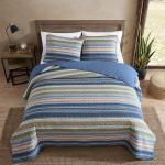 Eddie Bauer Reversible Cotton Quilt Set - Yakima Green