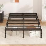 Full Size Metal Platform Bed Frame with Slats