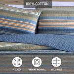 Eddie Bauer Reversible Cotton Quilt Set - Yakima Green