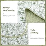 Sage Green King Size Quilt Bedding Set