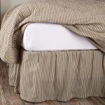 Sawyer Mill Ticking Striped Queen Bed Skirt