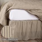 Sawyer Mill Ticking Striped Queen Bed Skirt