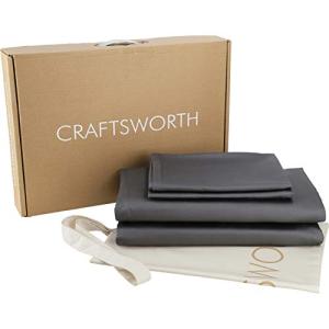 Egyptian Cotton Queen Sheet Set – Charcoal Grey