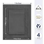 Egyptian Cotton Queen Sheet Set – Charcoal Grey