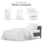 Luxury 1000 Thread Count Cotton King Sheet Set