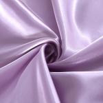 Luxury Light Purple Satin Bedding Set for Adults