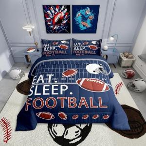 Football Field Comforter Set for Kids