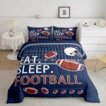 Football Field Comforter Set for Kids