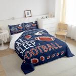 Football Field Comforter Set for Kids