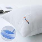 MIULEE Waterproof Outdoor Throw Pillow Inserts - 2 Pack