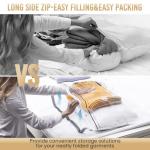 10 Pack Vacuum Storage Bags for Bedding and Clothes