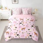 Twin Farm Animal Comforter Set with Sheets