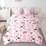 Twin Farm Animal Comforter Set with Sheets