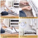 10 Pack Vacuum Storage Bags for Bedding and Clothes