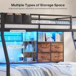 Rustic Brown Twin Over Twin Bunk Bed Set