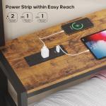 Rustic Brown Twin Over Twin Bunk Bed Set