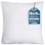 Utopia Bedding 18x18 Decorative Pillow Insert, White