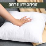 Utopia Bedding 18x18 Decorative Pillow Insert, White