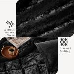 Luxury Velvet Queen Duvet Cover Set, 4 Pieces