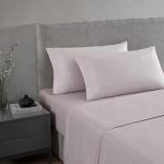 Vera Wang King Sheet Set in Eyelet Pink