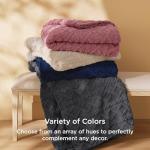 Bedsure Faux Fur Duvet Cover Set - King Size
